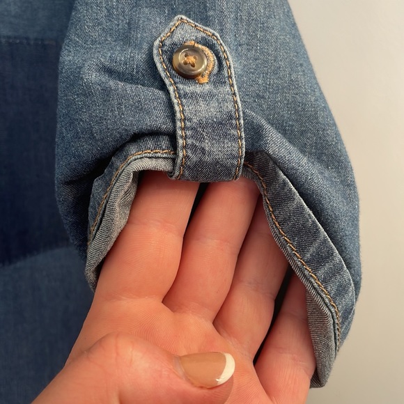 Jacqueline de Yong denim style dress. Very light for summer. Size S- worn once - Picture 6 of 6